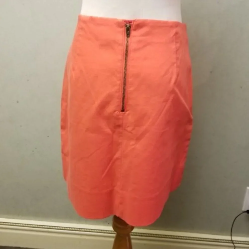 NWOT J.Crew orange mini skirt size 0 (98)